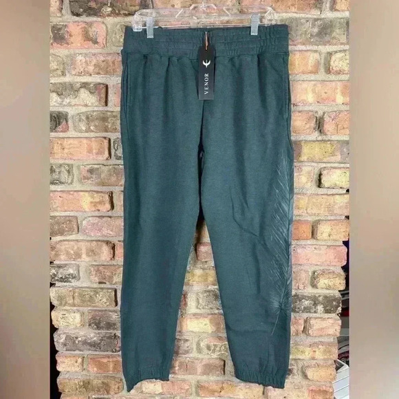 Venor Pants - Venor Feather Sweatpants Joggers - Medium